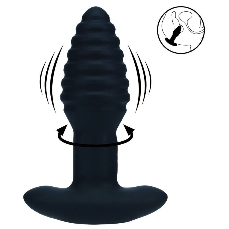 Levelz Plug Rotate Ribbed 10.5 x 3.9cm